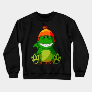 Shiny Dinosaur Crewneck Sweatshirt